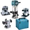 Makita Router multifunzione MAKITA 710 W - RT0702CX3J