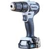 Makita Trapano a percussione a batteria Makita HP333DSAW 12V bianco con 1x batteria 2,0 Ah + caricabatterie in valigetta