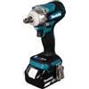 Makita - Avvitatore a impulsi a batteria DTW300RTJ, 18V 2x 5,0 Ah e caricabatterie in makpac
