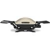 Weber Q 2000 Barbecue Da tavolo GPL Titanio 3500 W