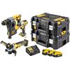 Dewalt - Utensili - Set di 9 utensili a batteria, batterie e caricabatterie DCK305P3T