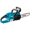 Makita Motosega a batteria 18V, 30 cm senza batteria e caricabatterie