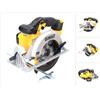 Dewalt - Sega circolare a batteria DCS391N 165 mm 18V + lama - senza batteria, senza caricabatterie