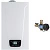 Baxi Caldaia a Condensazione Baxi Duo-Tec Compact e 24 kW Metano/Gpl con Kit Scarico Fumi e Defangatore