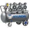 Hyundai Compressore d'aria 100 lt Hyundai 65704 3 motori super silenziato