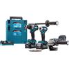 Makita - kit 40V avvitatore + impulsi + smerigliatrice DK0125G301