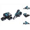 Makita Tagliabordi a batteria Makita duc 101 rt 18 v 10 cm Brushless + 2x batteria 5,0 Ah + kit caricabatterie