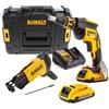 Dewalt - Avvitatore cartongesso 18V 2,0 Ah + 2 batterie + caricabatterie - DCF620D2K