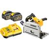 DEWALT - Sega ad immersione (DCS520T2-QW) XR FLEXVOLT 54V 2Ah Li-Ion Brushless - 2 batterie - Valigia TSTAK