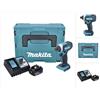 Makita Dtd 152 RM1J 18V Avvitatore ad impulsi a batteria in valigetta Makpac + 1x Batteria bl 1840 4,0 Ah + Caricatore rapido dc 18 rc - Makita