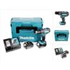 Makita Trapano a percussione a batteria Makita dhp 482 rfj 18V 62Nm + 2x batterie ricaricabili 3.0Ah + caricabatterie in Makpac