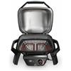 Weber Barbecue Elettrico da Esterno bbq Giardino con Coperchio e Braciere in Ghisa 1800 Watt Nero - 81010053 Pulse 1000