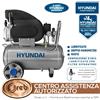 Hyundai - 65650 -compressore lubrificato filtro separatore anti condensa 24 lt