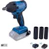 Scheppach Avvitatore impulsi 20v batteria 4.0Ah e caricabatteria ixes Scheppach bc-iw350-x