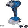 Scheppach Avvitatore impulsi 20v batteria 2.0Ah e caricabatteria ixes Scheppach c-id180-x