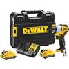 Dewalt - DCF801D2-QW Avvitatore Impulsi 12v 2x2ah Brushless 1/4 163Nm