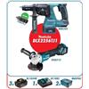 Makita DLX2256TJ1 Set elettroutensili 18v