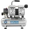 Hyundai Compressore supersilenziato silenzioso 8 lt a secco autolubrificato 1 hp - Hyundai