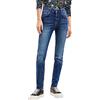 Desigual Demin_dinamarc Pantaloni Casual, Blu, 46 Donna
