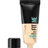 Maybelline New York Fondotinta Fit Me Matte&Poreless, Finish Opacizzante e Fissante, Tonalità: 100 Warm Ivory
