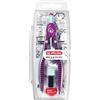 Herlitz Compasso di Precisione Mypen Balaustrone, Regolazione Tramite Rotella Centrale, 2 Mine e 1 Punta di Ricambio, Astuccio, Viola / Menta