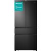Hisense RF540N4SBF2 frigorifero side-by-side Libera installazione 533 L E Nero