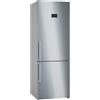 Bosch Serie 6 KGN49AICT frigorifero con congelatore Libera installazione 440 L C Acciaio inossidabile