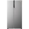 Haier SBS 90 Serie 5 HSR5918DNMP frigorifero side-by-side Libera installazione 528 L D Platino, Acciaio inossidabile