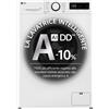 LG F4R3010NSWW Lavatrice 10kg AI DD, Classe A-10%, 1400 giri, Lavaggio a vapore