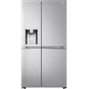 LG GSLV91MBAD Frigorifero Side-by-Side, Classe D, 635L, Wi-Fi, No allaccio, UVnano,Acciaio
