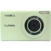 YASHICA DIGIMATE VERDE MENTA YAS-DGM100-GM 64MP F/3.20 - 7.36MM ZOOM DIGITALE 18X USB TYPE C