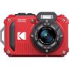 KODAK WPZ2 ROSSA WATERPROOF 15M - CMOS 16MP - ZOOM 4 27MM - LI-ON BATTERY WPZ2 RED