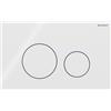 GEBERIT PLACCA DI COMANDO GEBERIT SIGMA 40 ROUND VETRO BIANCO 115.628.SI.1