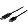 Startech.com Cavo USB-C a Micro-B, M/M, Cavo di Ricarica USB 2.0 / USB Tipo-C da 50 cm, Compatibile Thunderbolt 3