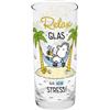 Sheepworld Bicchiere con scritta Relax | vetro con motivo divertente stampato, 50 cl, altezza 16 cm | regalo di compleanno | 74130