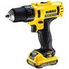 Dewalt - DCD710D2-QW - xr 10,8V, cacciavite da 24 Nm con 2 batterie al litio da 2Ah e custodia tstak
