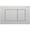 GEBERIT PLACCA DI COMANDO GEBERIT SIGMA 40 SQUARE ACCIAIO INOX SPAZZOLATO 115.629.FW.1