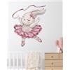 SIPO Adesivo decorativo da parete - ballerina bunny - autoadesivo - sipo