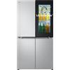 Lg Frigorifero Americano Side by Side Capacità 666 Litri Classe energetica E Raffreddamento No Frost InstaView colore Argento - GMV960MBDE