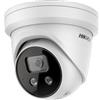 Hikvision DS-2CD2346G2-ISU/SL(2.8mm) - EASY IP 4.0 ACUSENSE TURRET IP OTTICA FISSA 4MP CON LUCI STROBOSCOPICHE E ALLARME