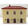 Stazione FS montata ed illuminata con vari accessori scala HO 1:87