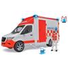 Bruder Ambulanza MB Sprinter con autista