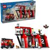 Lego City Fire Caserma dei pompieri e autopompa