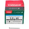 Timco 35040CLASS - Csk pz2 classico a vite in acciaio inox a2