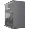 eXtremeBit PC Computer Assemblato ELITE CPU Intel i7-12700 Ram 16GB SSD 1TB WiFi BT Grigio Freedos