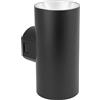 Novaline Applique Led da parete Hopper 18W Nero IP65 CCT temperatura colore regolabile Novaline