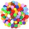 TOAOB THE ONE AND ONLY BABY TOAOB 300 Pezzi Pom Pom Colorati 2cm Decorativi Popom Grandi Pon Pon Feste per Lavoretti Crafts Decorazioni Bigiotteria Cucito Fai da Te Portachiavi