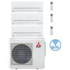 Mitsubishi Climatizzatore Condizionatore Mitsubishi MSZ-AP Wifi R32 Trial Split Inverter 5000 + 7000 + 9000 BTU con U.E. MXZ-3F54VF Classe A+++/A++