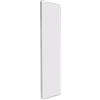 Emuca - Specchio estraibile per interno dell'armadio Quartz, con rotazione 180°, 1.000x300mm, Alluminio, vetro e acciaio, Titanio
