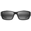 Maui Jim Occhiali da Sole, Grey Local Kine Shiny Bla, L Unisex-Adulto